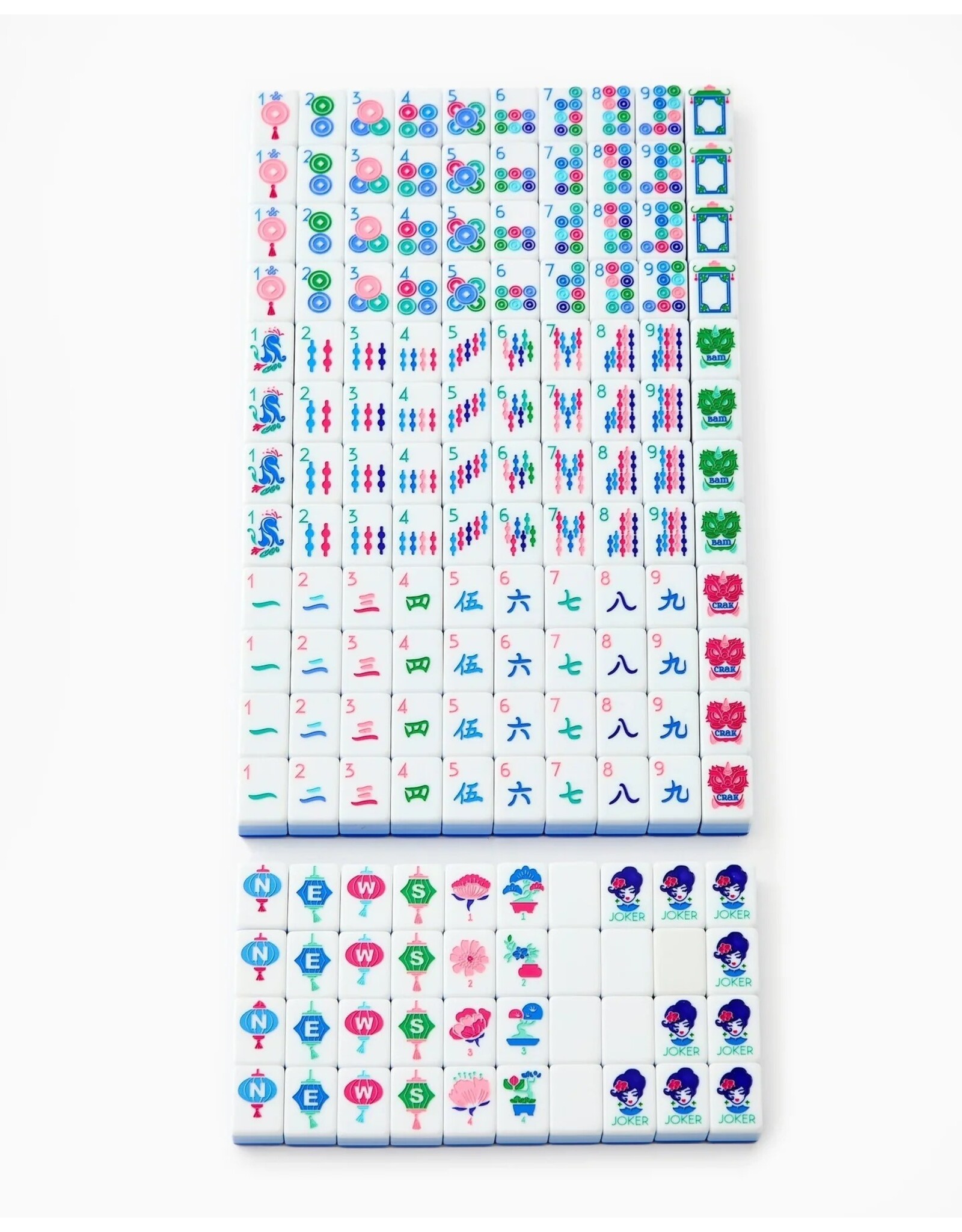 Oh My Mahjong Lola Mahjong Tiles Set American Mahjong Game