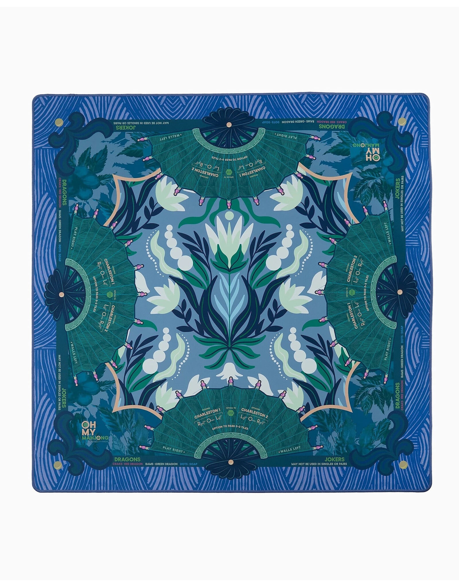 Oh My Mahjong Mahjong Mats Jade Mahjong Game Mat In Tube