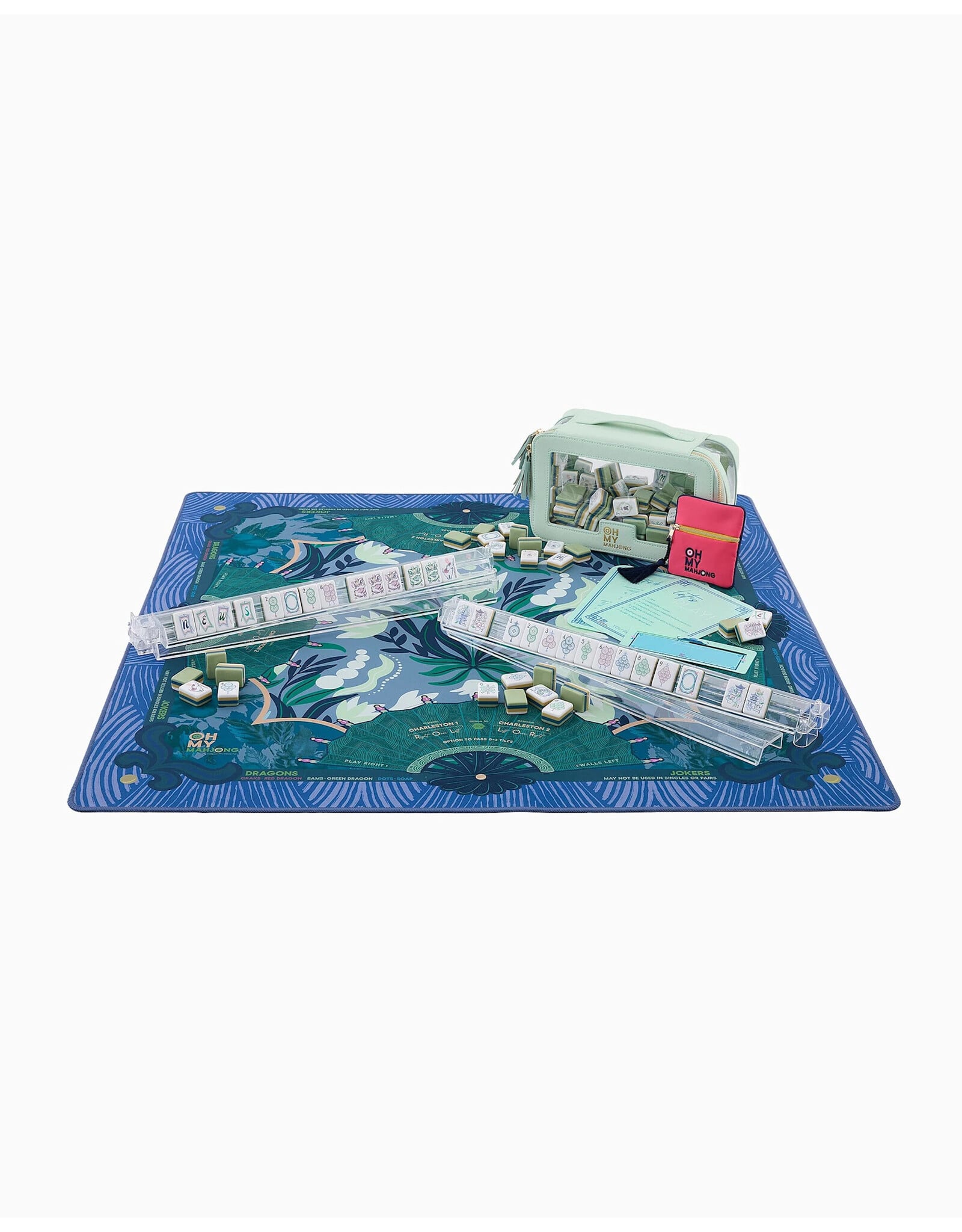 Oh My Mahjong Mahjong Mats Jade Mahjong Game Mat In Tube