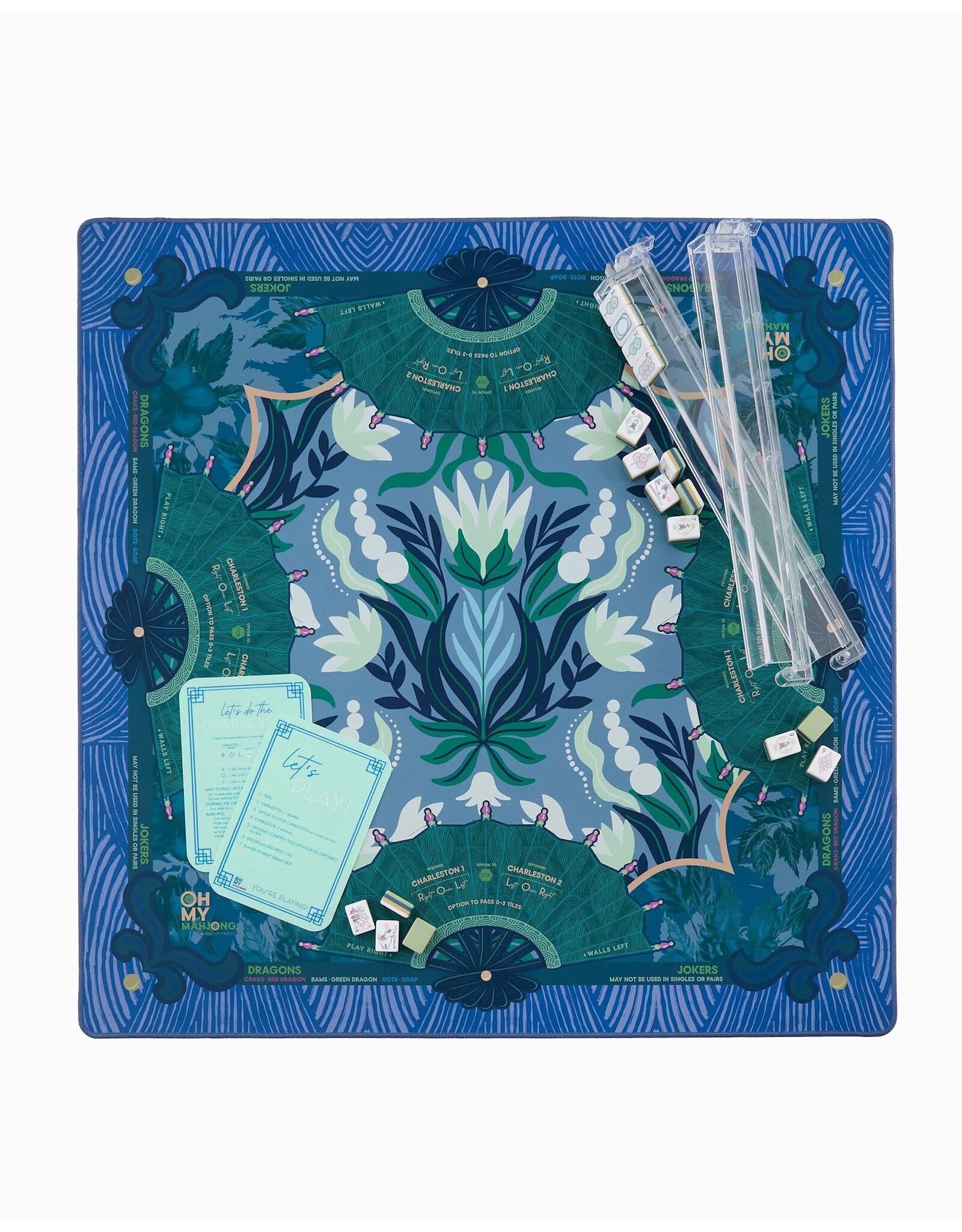 Oh My Mahjong Mahjong Mats Jade Mahjong Game Mat In Tube