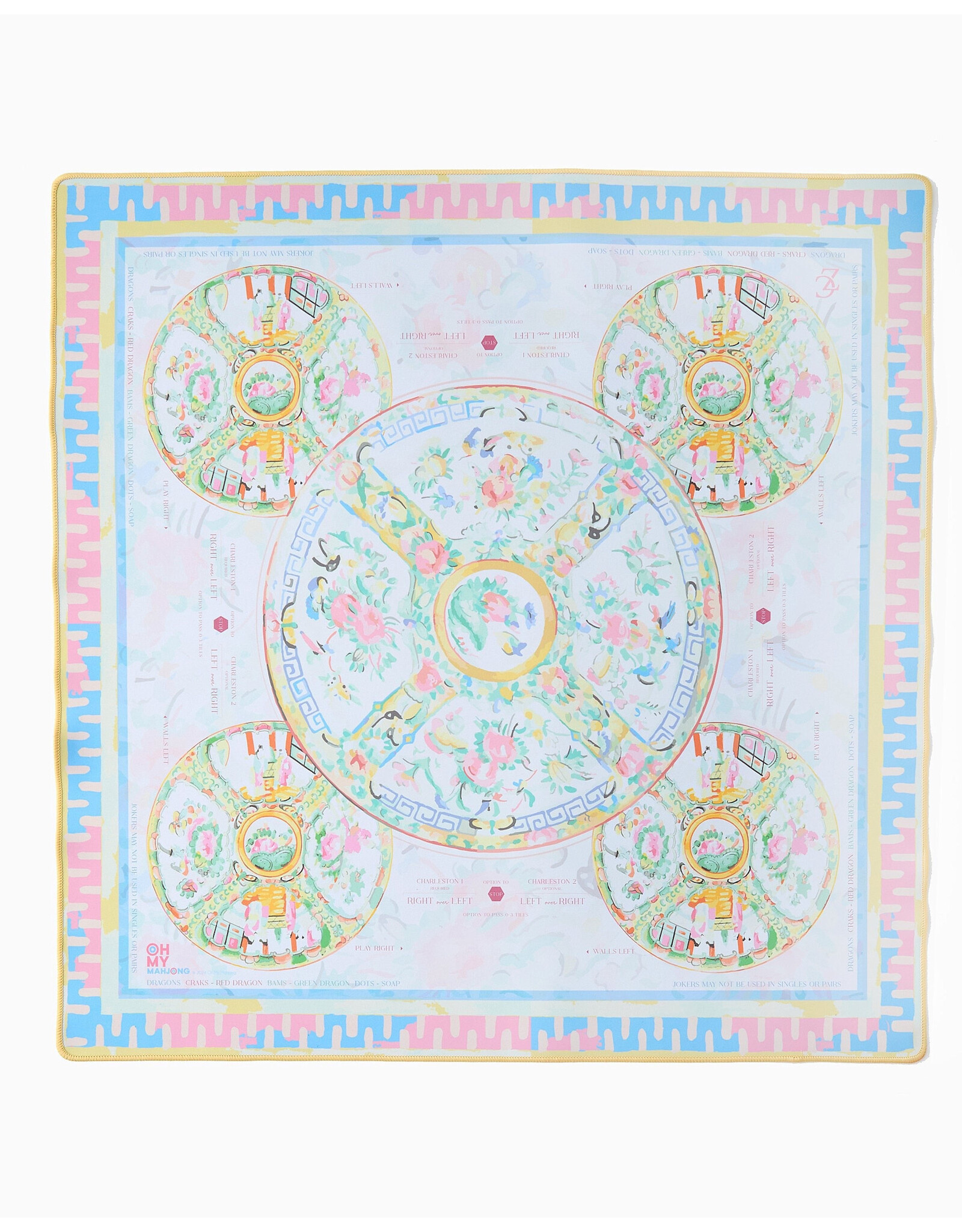 Oh My Mahjong Mahjong Mats Imperial Mahjong Game Mat In Tube