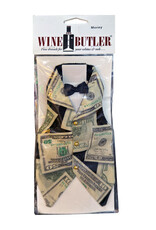 DIGS-N-GIFTS Wine Butler Money Vest Wine Bottle Cover