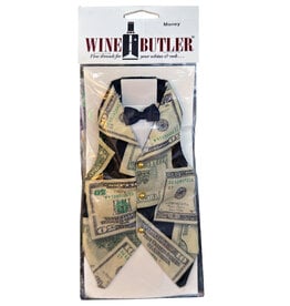 DIGS-N-GIFTS Wine Butler Money Vest Wine Bottle Cover