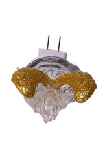 Kurt Adler Angel Praying Night Light LED W Spinning Glitter 7 Inch