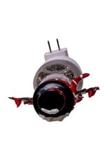 Kurt Adler Night Lights Snowman w Cardinal LED w Spinning Glitter