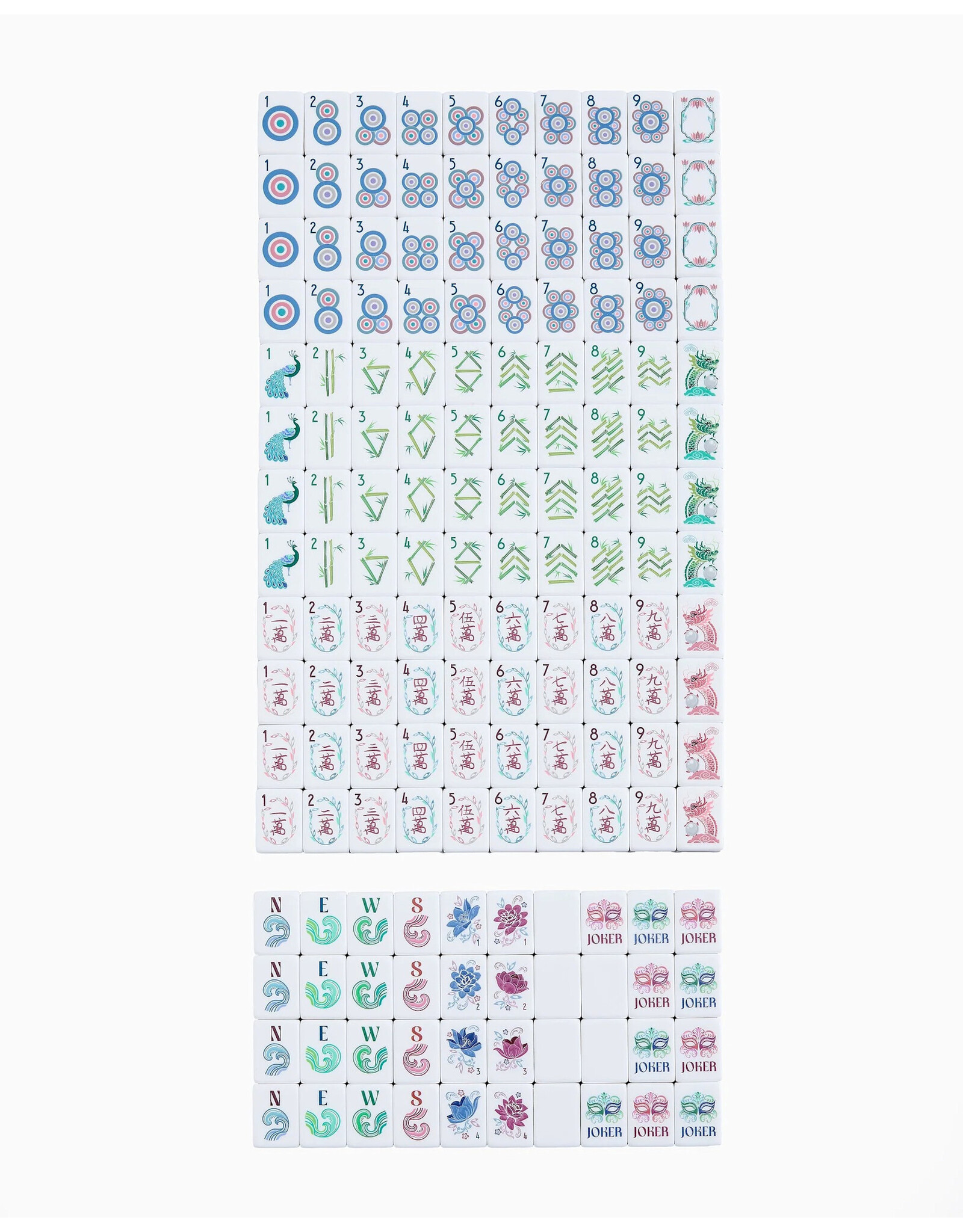 Oh My Mahjong SMITH Mahjong Tiles Set American Mahjong Game