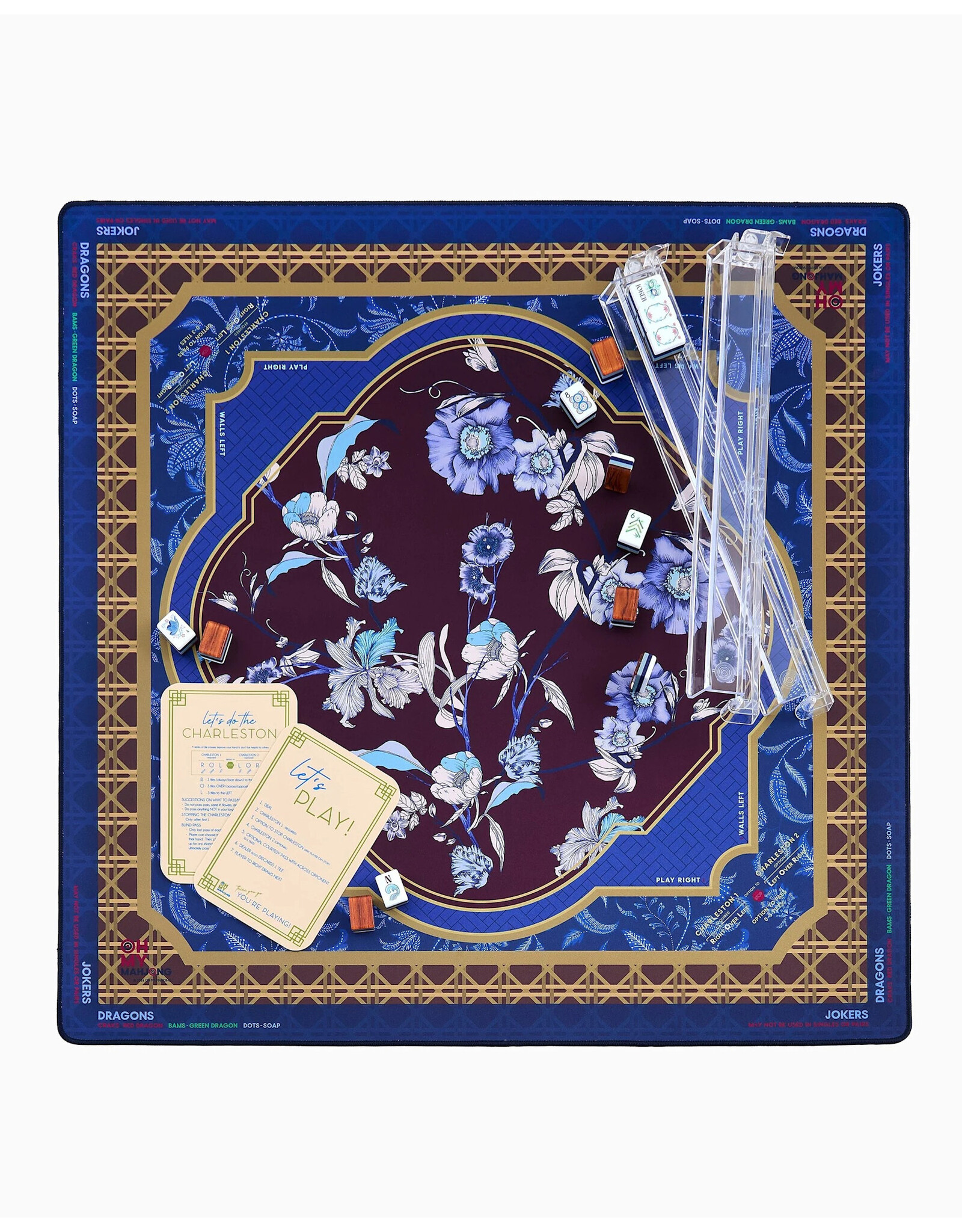 Oh My Mahjong Mahjong Mats Hawthorne Mahjong Game Mat In Tube