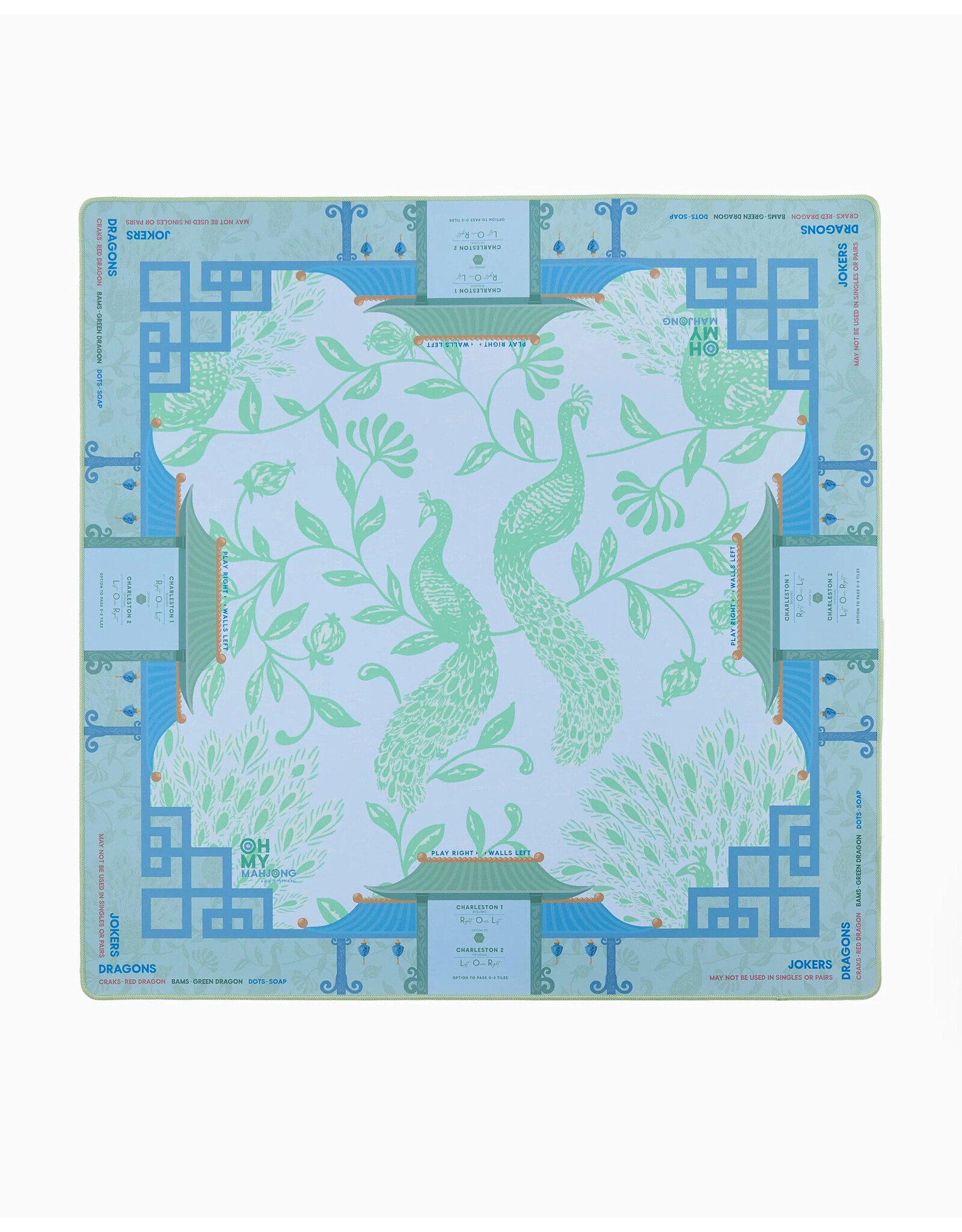 Oh My Mahjong Mahjong Mats Isla Mahjong Game Mat In Tube
