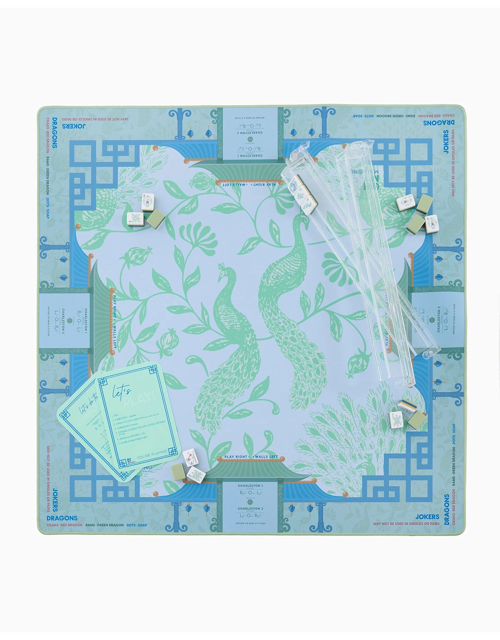 Oh My Mahjong Mahjong Mats Isla Mahjong Game Mat In Tube