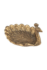 Silver Tree Peacock Trinket Tray Bird Ring Dish Mahjong Dish