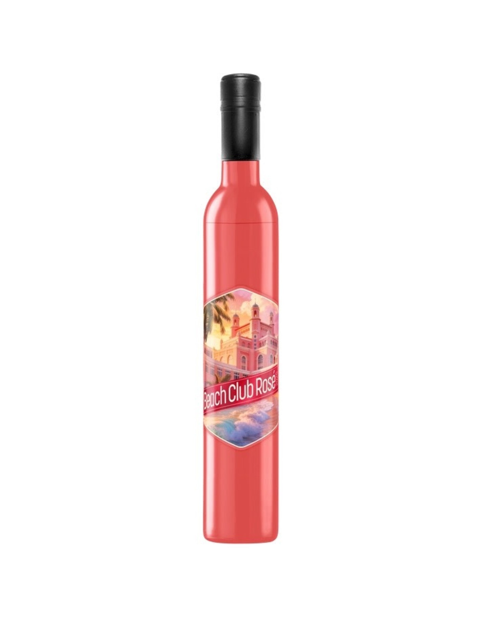 Vinrella Copy of Umbrella In A Bottle | Rosé Wine Bottle Umbrella