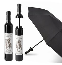 Vinrella Umbrella In A Bottle | Chateau Chevalier Wine Bottle Umbrella