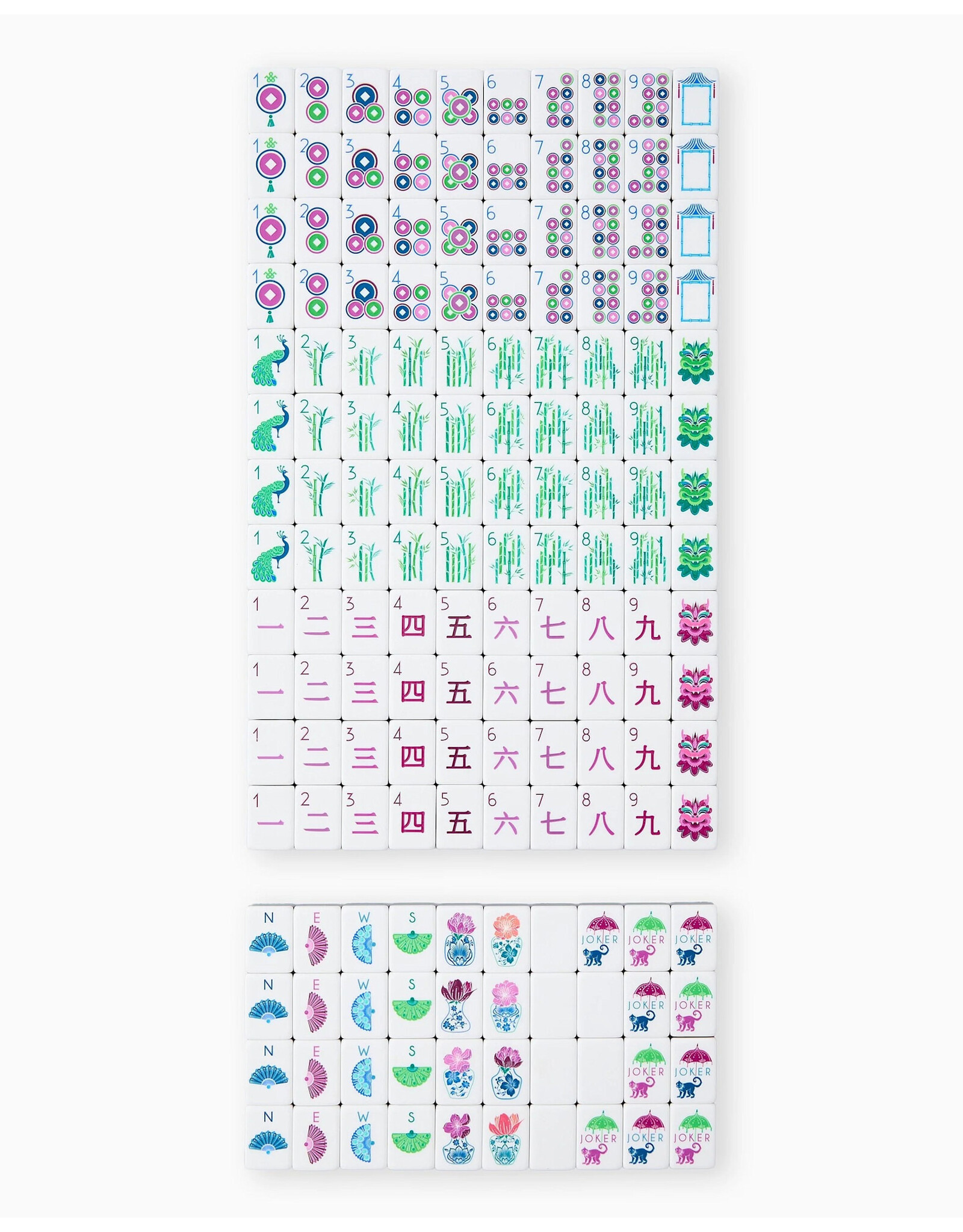 Oh My Mahjong GEMMA Mahjong Tiles Set American Mahjong Game