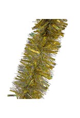 Kurt Adler Gold and Silver Laser Mixed Tinsel Garland 6FT