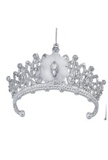 Kurt Adler Royal Princess Tierra Crown Ornament 4 Inch Acrylic DMD
