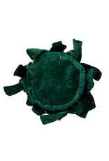 Kurt Adler Bow Tree w Diamond Gemstones 15 Inch Dark Green