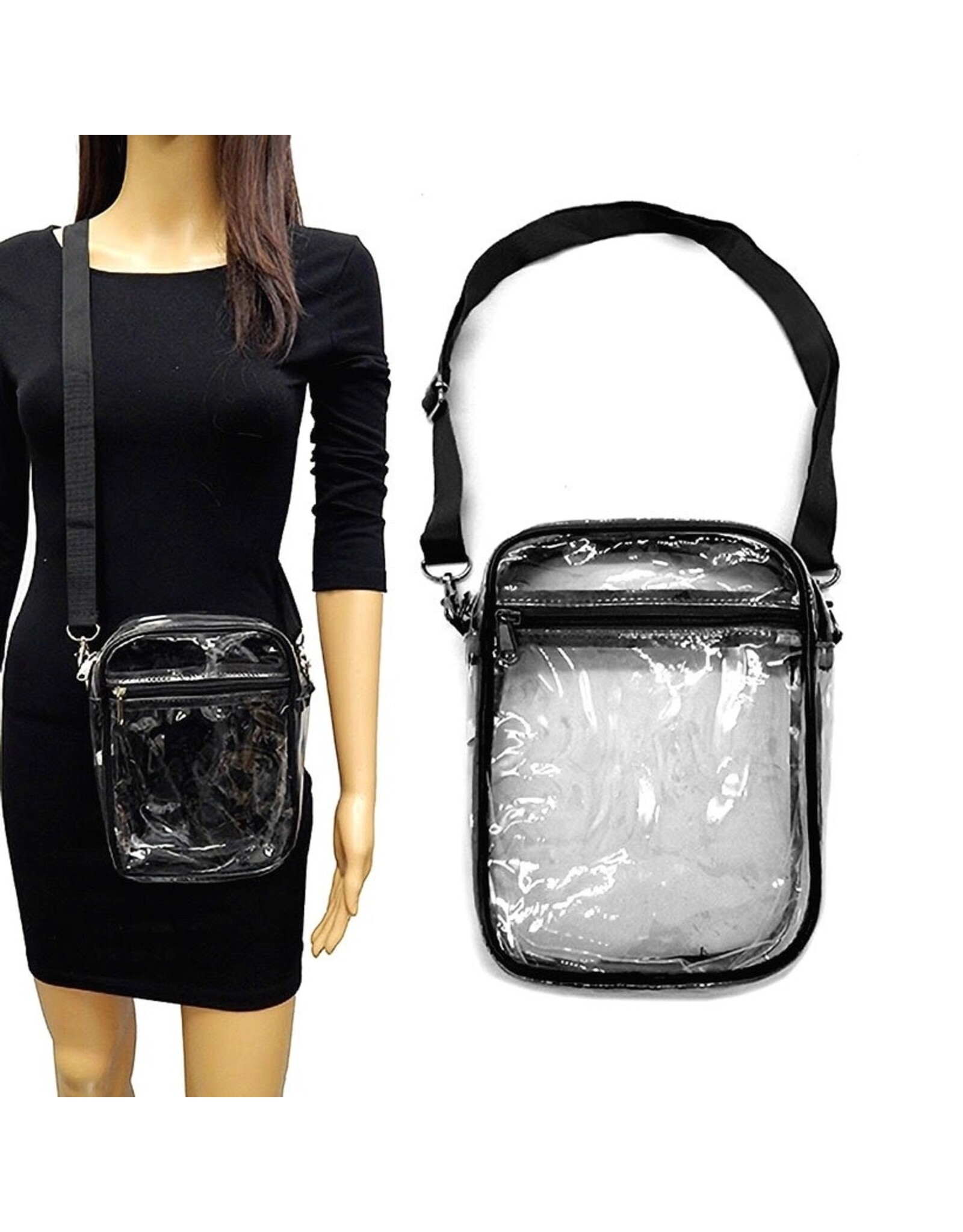 Transparent Clear Crossbody Bag