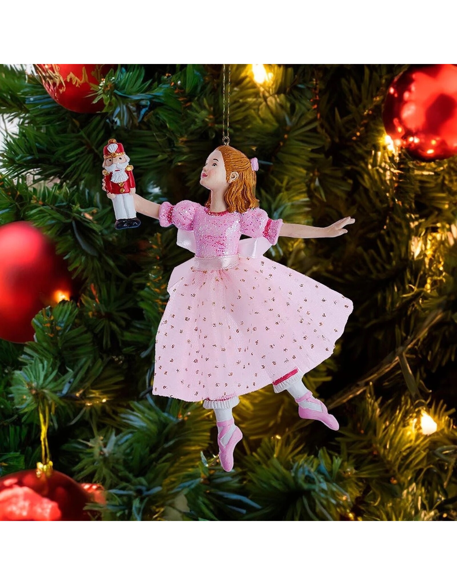 Kurt Adler Clara Ballerina Ornament Nutcracker Suite Ballet