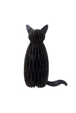 Kurt Adler Halloween Black Cat Paper Honeycomb 10 Inch Table Piece