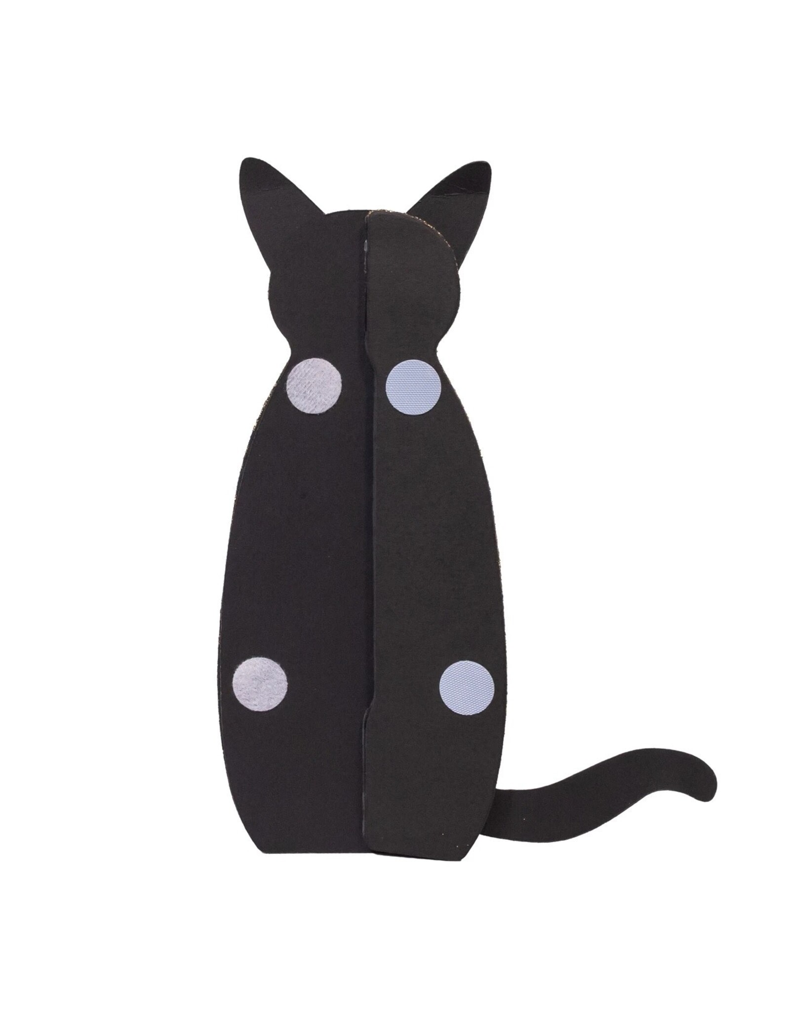 Kurt Adler Halloween Black Cat Paper Honeycomb 10 Inch Table Piece