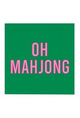 Slant Mahjong Paper Cocktail Beverage Napkins 20ct Oh Mahjong