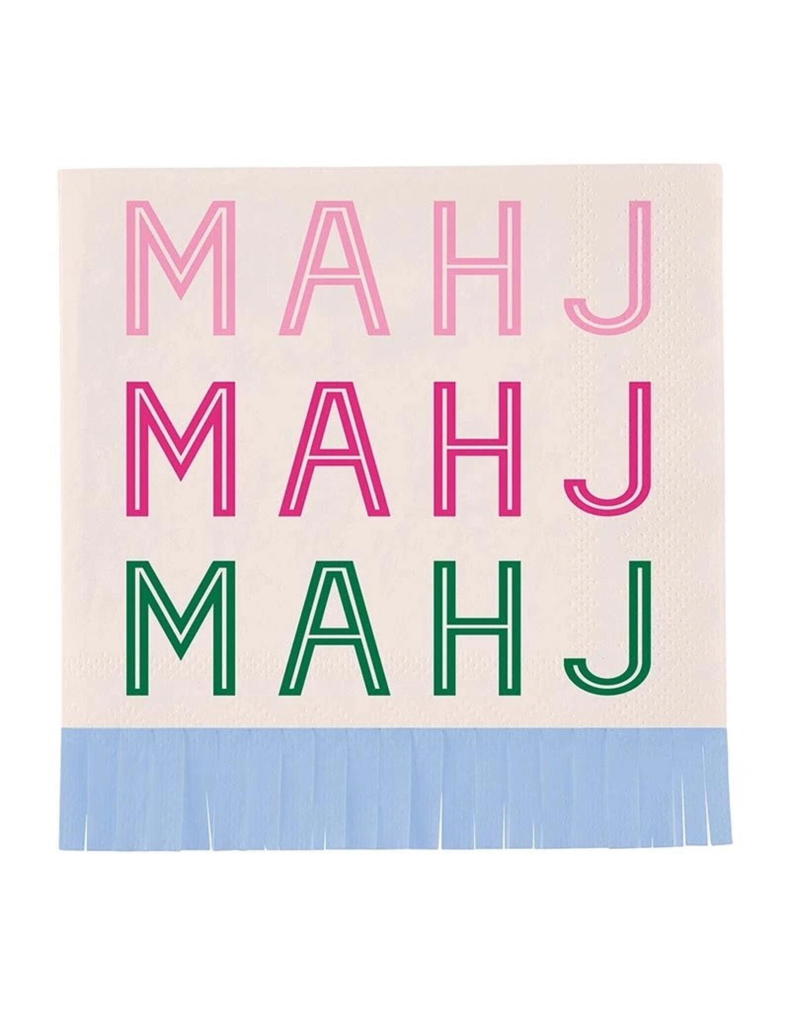 Slant Mahjong Paper Cocktail Beverage Napkins 20ct MAHJ MAHJ MAHJ