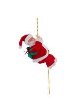 Kurt Adler Santa Climbing Chain Battery Operated Animated Santa