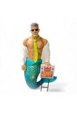 December Diamonds Open House Merman Ornament 7.5 Inch