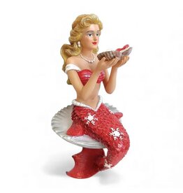 December Diamonds Pearl Mermaid Ornament 6.5 Inch