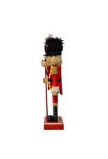Kurt Adler Lighted Musical Bear Nutcracker 15" Battery Operated