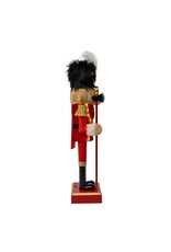 Kurt Adler Lighted Musical Bear Nutcracker 15" Battery Operated