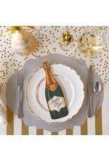 Hester & Cook French Frame Die-cut Placemats 12ct Metallic Silver