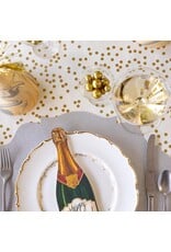 Hester & Cook French Frame Die-cut Placemats 12ct Metallic Silver