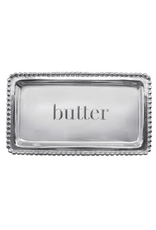 Mariposa Engraved "Butter" Dish Sentiment Tray