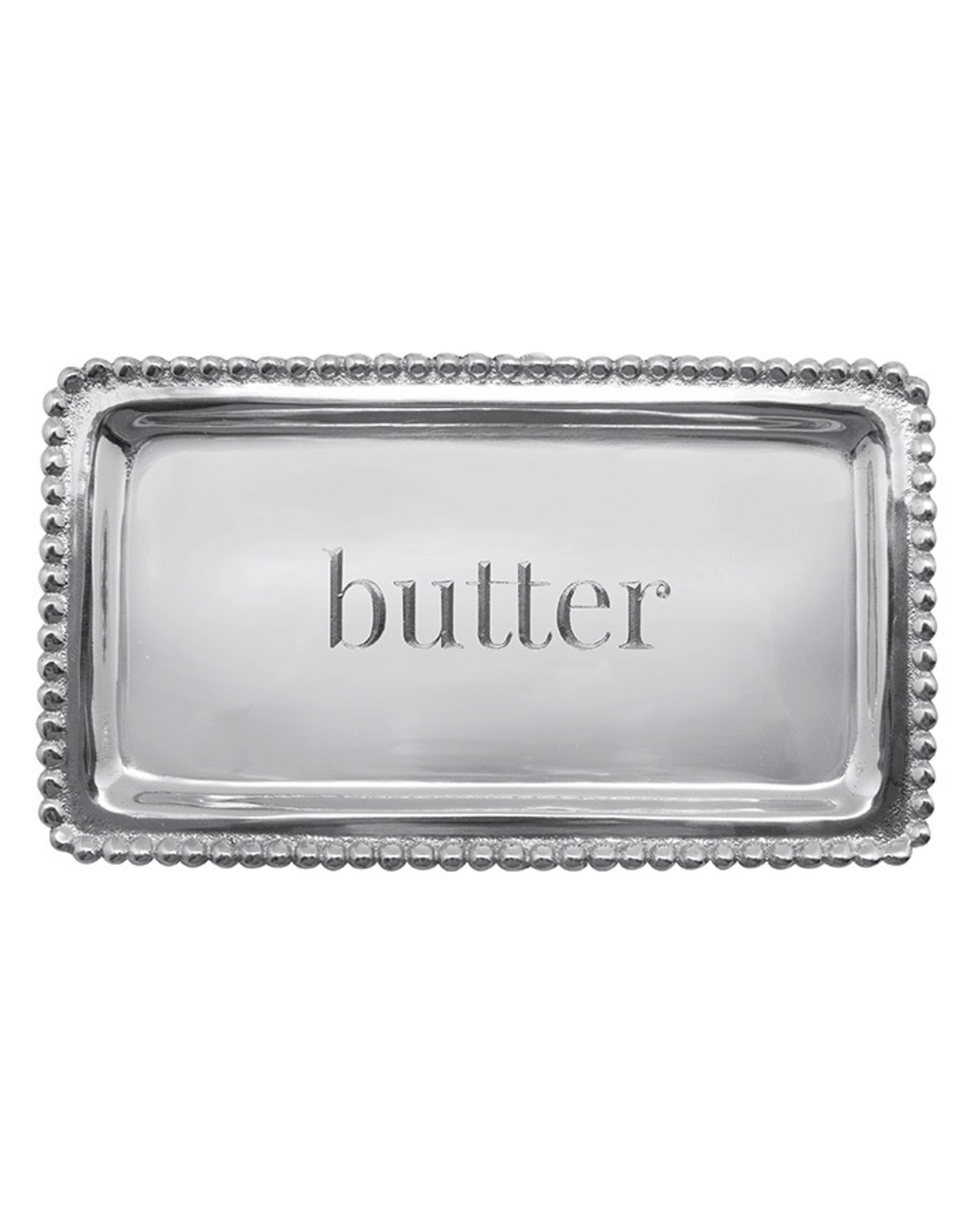 Mariposa Engraved "Butter" Dish Sentiment Tray