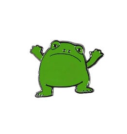 JellyCat Collectible Enamel Pin Badges | Ricky Rain Frog Pin Badge