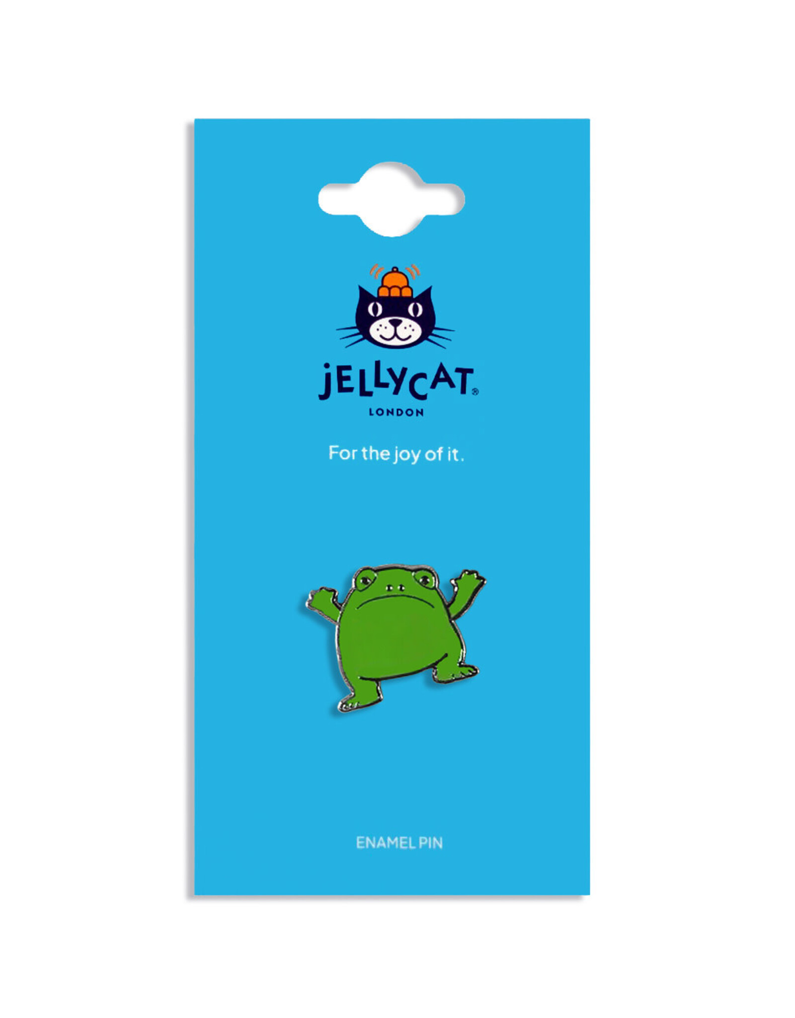 JellyCat Collectible Enamel Pin Badges | Ricky Rain Frog Pin Badge