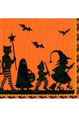 Caspari Halloween Party Paper Cocktail Napkins 20pk Halloween Parade