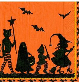 Caspari Halloween Party Paper Cocktail Napkins 20pk Halloween Parade