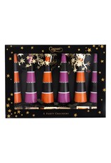 Caspari Halloween Celebration Crackers 6pk Witches Hats