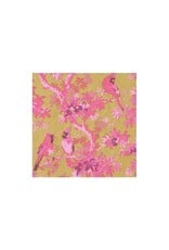 Caspari Paper Cocktail Napkins 20pk Scenic Songbirds