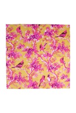 Caspari Paper Cocktail Napkins 20pk Scenic Songbirds