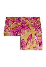 Caspari Paper Guest Towel Napkins 15pk Scenic Songbirds