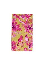 Caspari Paper Guest Towel Napkins 15pk Scenic Songbirds