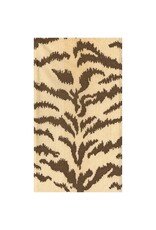 Caspari Paper Guest Towels 15pk Airlaid Tigre Cream
