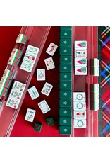 Anders Ruff Design Co. Christmas Mahjong Tiles DEAR SANTA Mahjong Set