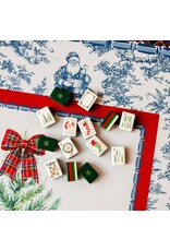 Anders Ruff Design Co. Christmas Mahjong Tiles DEAR SANTA Mahjong Set