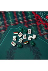 Anders Ruff Design Co. Christmas Mahjong Tiles DEAR SANTA Mahjong Set