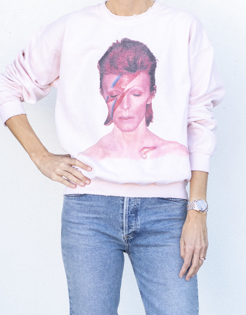 made worn David Bowie Sweatshirt-Ziggy