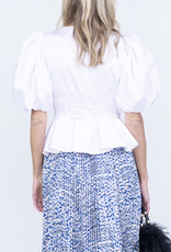 Hunter Bell NYC Camille Top-Bright White